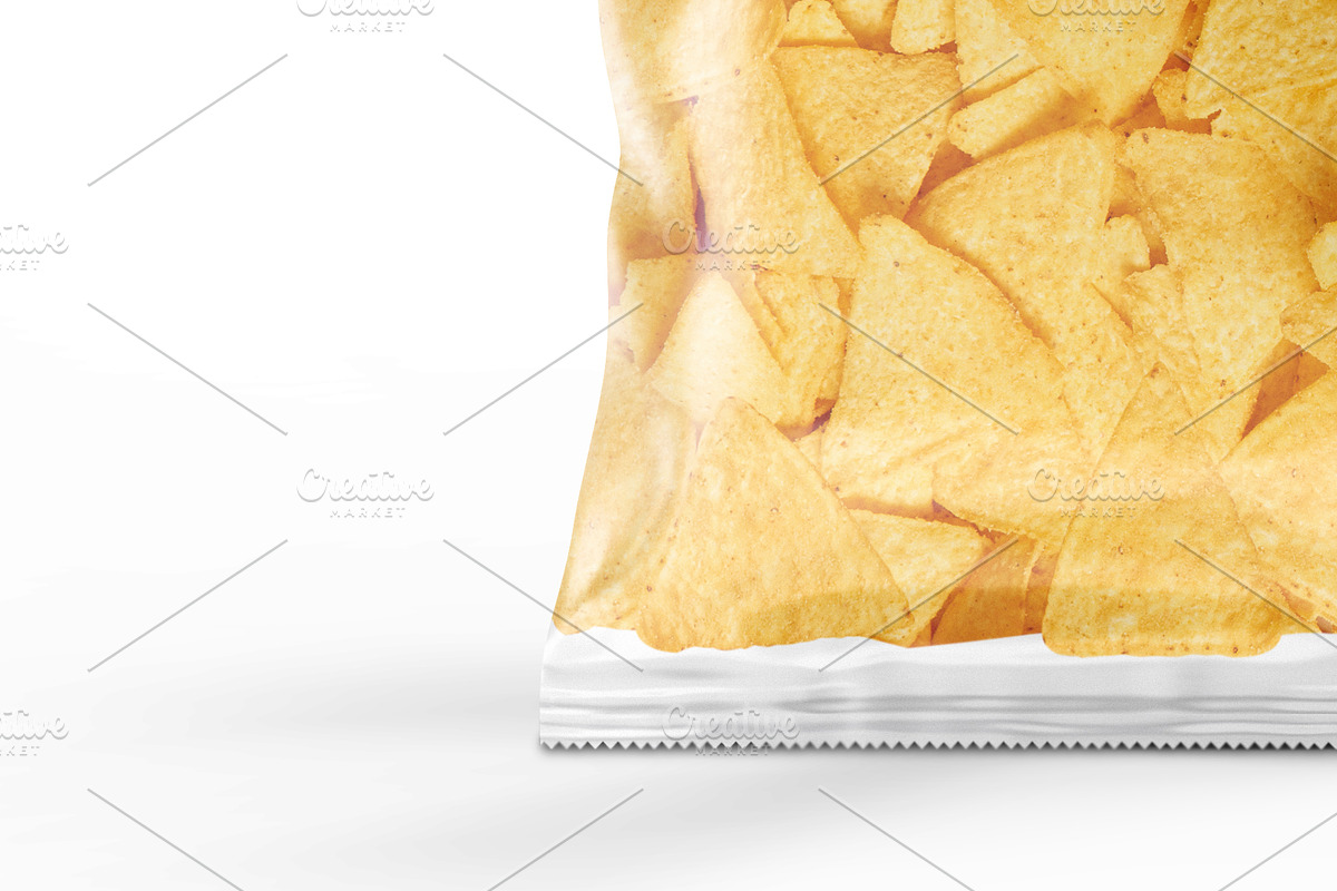 Clear Plastic Bag With Nachos Mockup, a Product Mockup by Moonlight Creative (Photo 5 of 7)