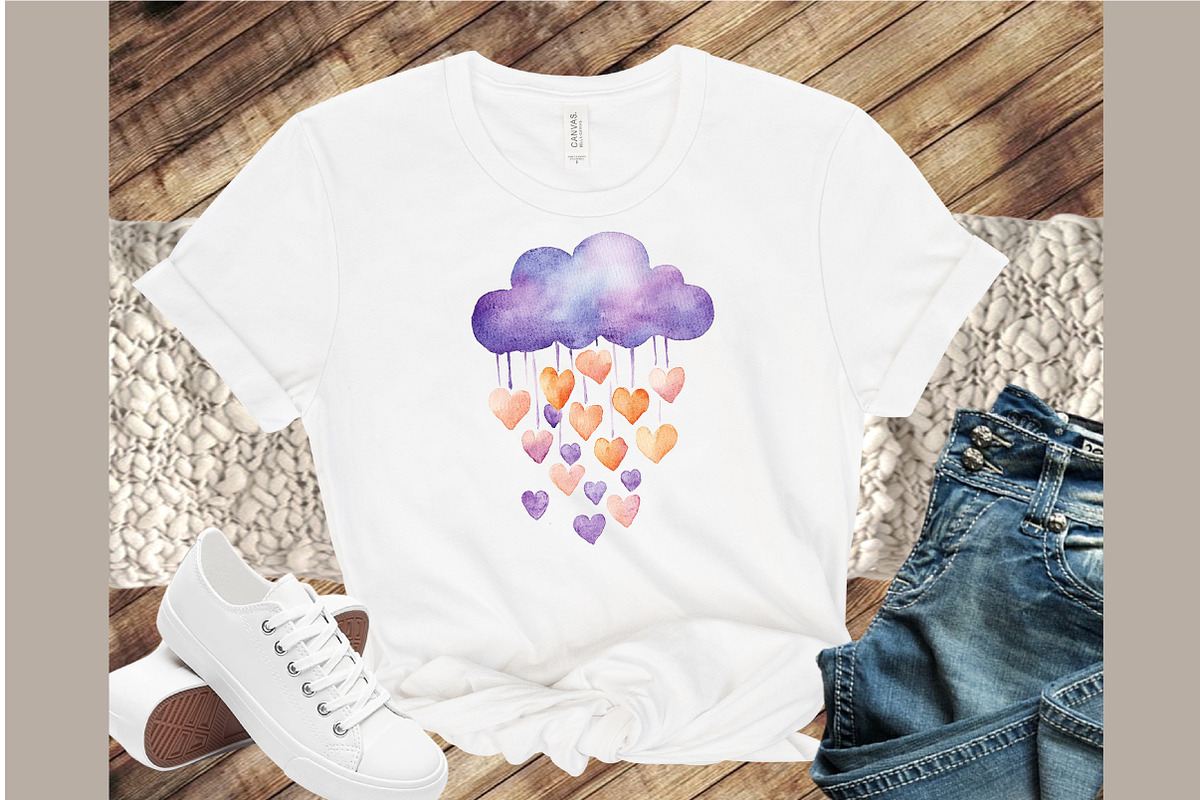 Lavender Soft Peach Baby Nursery Cli, an Illustration by Sublimation Artist (Photo 5 of 6)