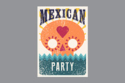 Mexican Party vector poster set., a Food Illustration by PoPaShop (Thumbnail 2 of 9)