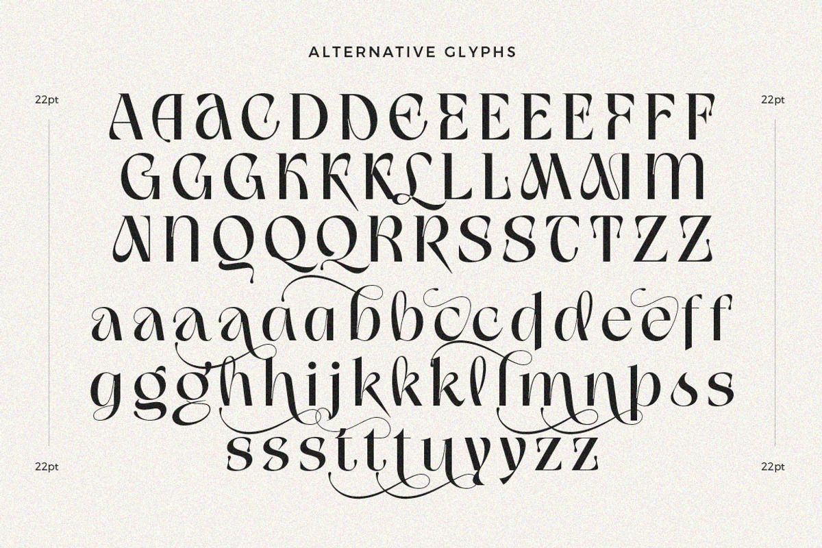 Gladick - Modern Typeface, a Serif Font by Dora Typefoundry (Photo 15 of 28)