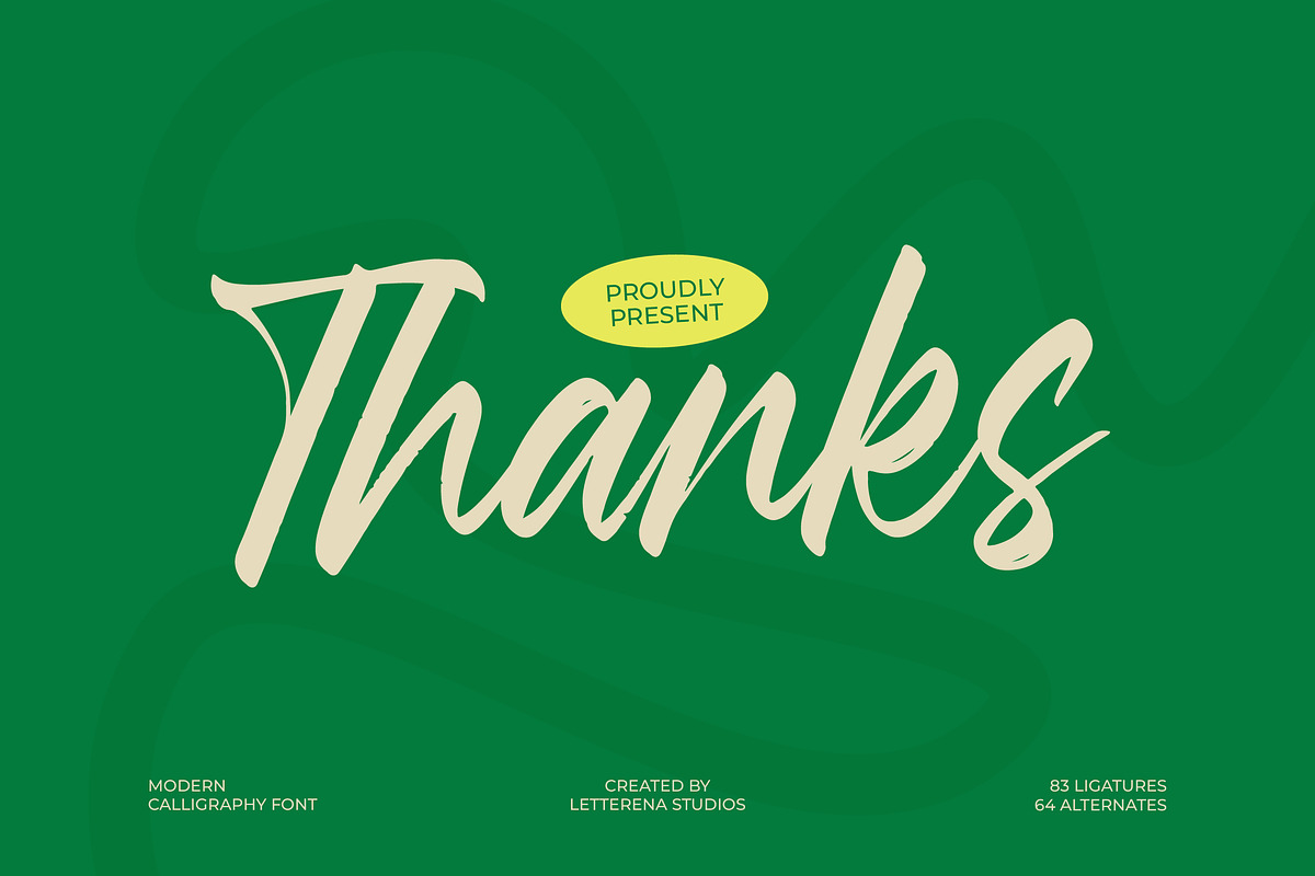 Hamilton Brittany Bold Brush Font, a Script Font by Letterena Studios Script (Photo 20 of 20)