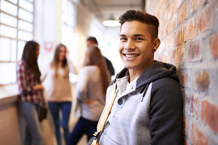 Friends make college fun, a Photo by Peopleimages.com