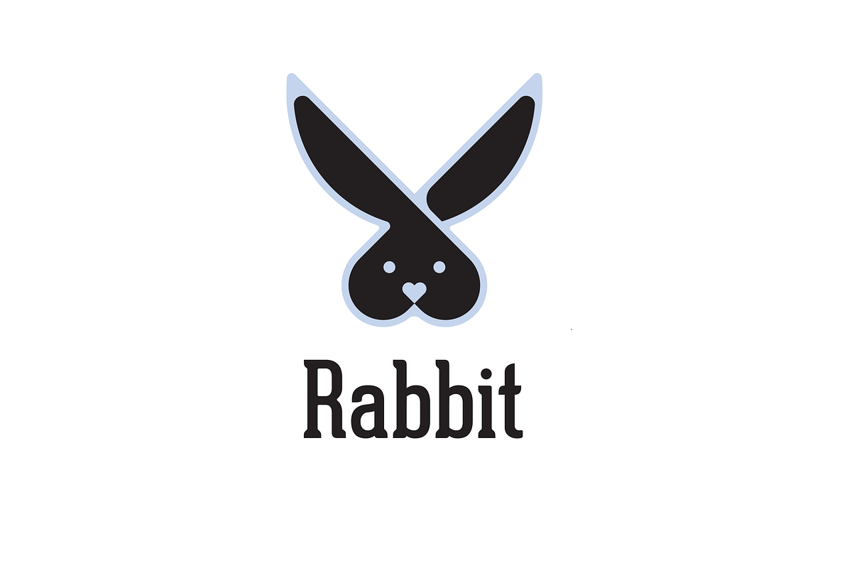 Rabbit logo, a Branding & Logo Template by Mir store (Photo 1 of 4)