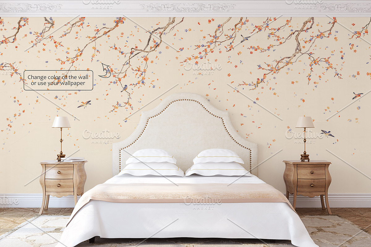 FRENCH STYLE Wall&Frame Mockups, a Poster Template by MyHomeMockups (Photo 5 of 12)