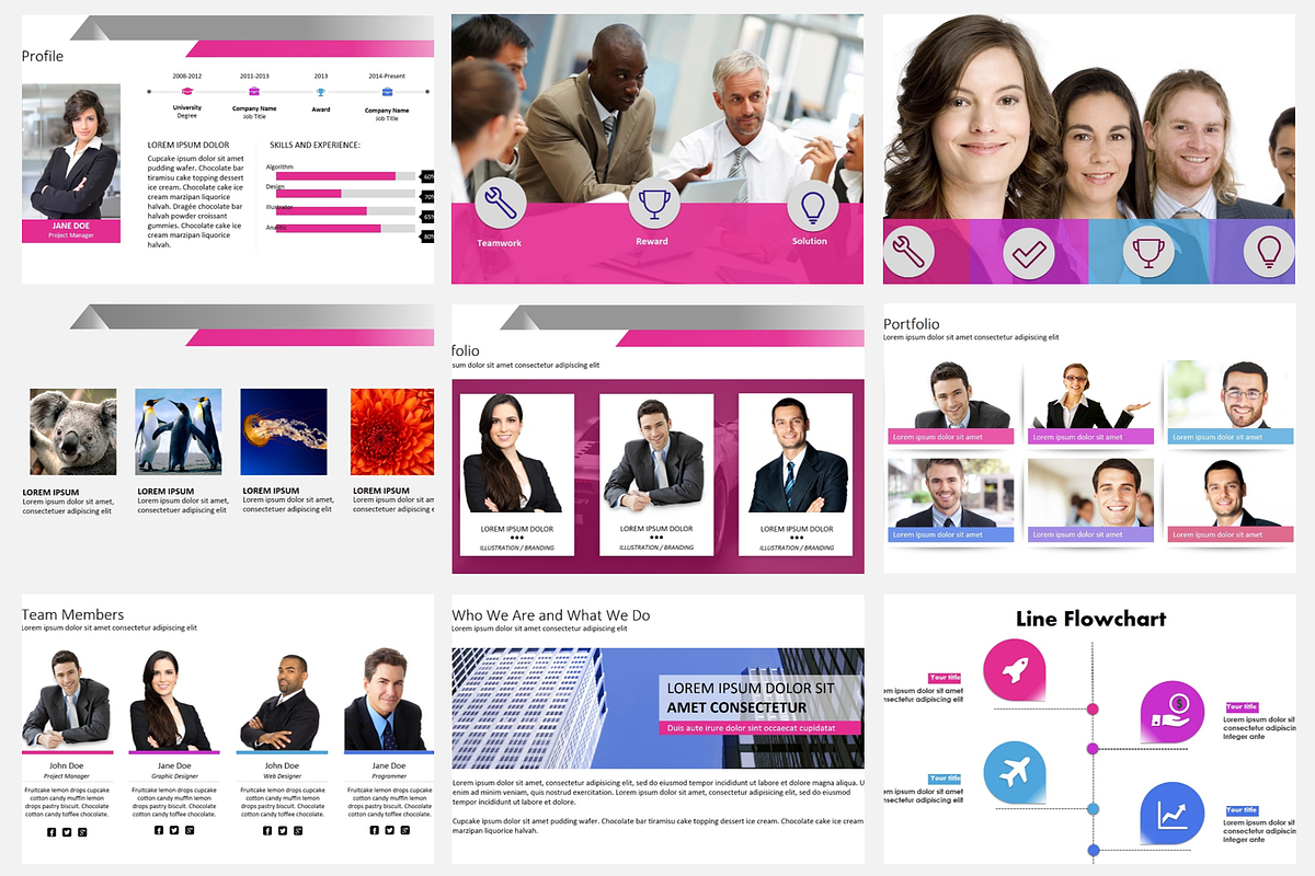 GLORY - Powerpoint Templates, a Presentation Template by SlideFusion (Photo 4 of 13)