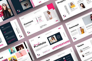 Brand Portfolio Presentation Design, a Presentation Template by MightyDesign