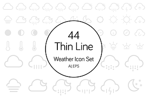 Weather Icons Set