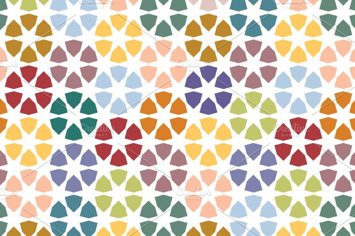 Moroccan Patterns. Islamic art., a Pattern Graphic by MalinaShop (Photo 5 of 6)