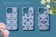 Chinoiserie Floral Seamless Pattern, a Pattern Graphic by Olya Creative (Thumbnail 7 of 11)