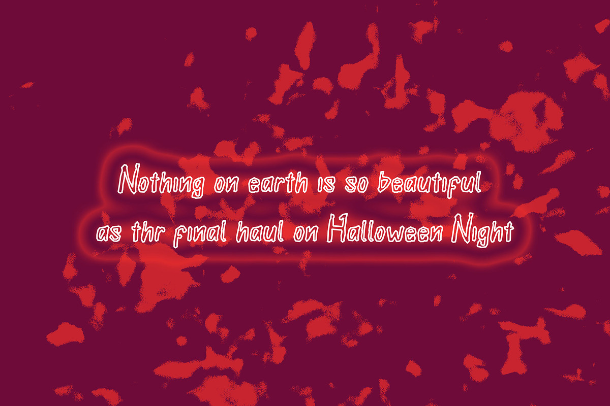 Scare Roar - Halloween Horror Font, a Script Font by NTC Graphic (Photo 5 of 9)