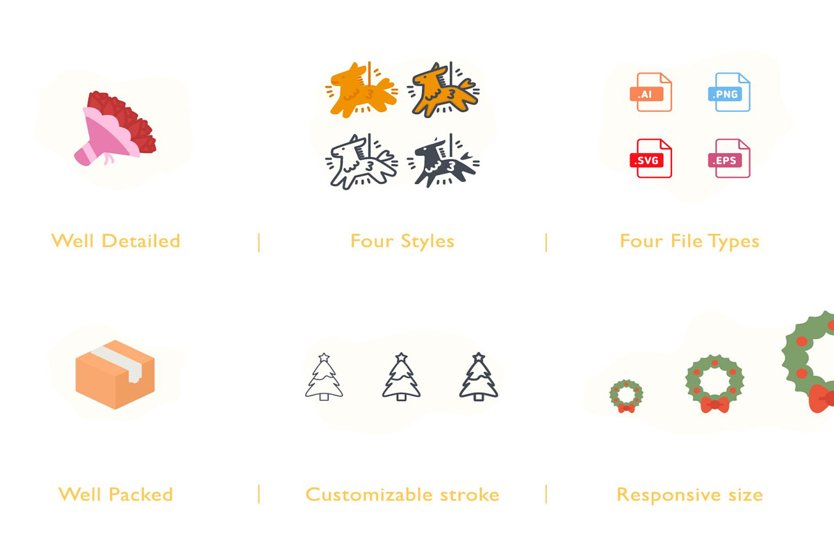 432 Holidays Icons, an Emoji Icon by Creative Perspective (Photo 2 of 4)