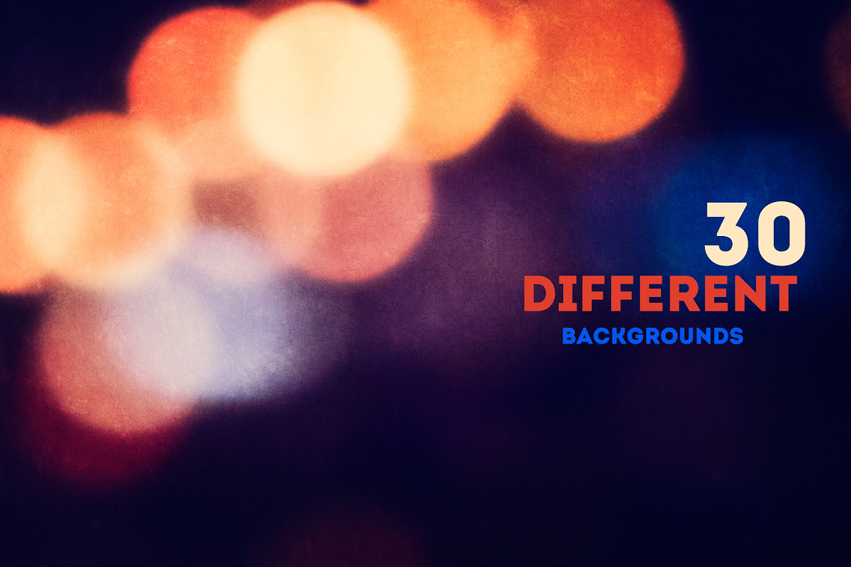 30 Bokeh Blur Backgrounds II, a Background Graphic by BIBIART (Photo 3 of 7)