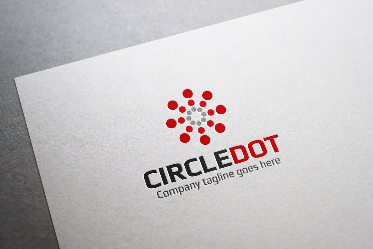 Circle Dot Logo, a Branding & Logo Template by XpertgraphicD (Photo 1 of 3)