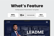 Leadme Business Planning GoogleSlide, a Presentation Template by SquidPixey (Thumbnail 2 of 6)