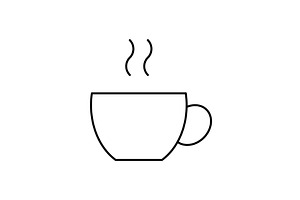 Cup Of Coffee Line Icon