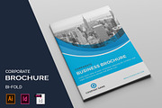 Corporate Bi-fold Brochure, a Brochure Template by design_pick (Thumbnail 1 of 4)