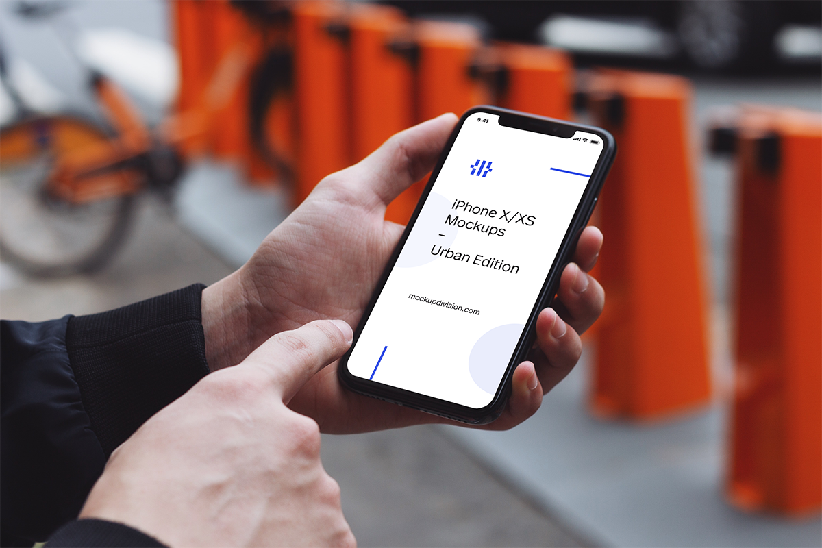 iPhone X/XS Mockups Urban Edition, an iPhone Mockup by Fields (Photo 3 of 9)