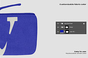 Coin pouch mockup, an Apparel Mockup by Voyage Studio (Thumbnail 3 of 3)