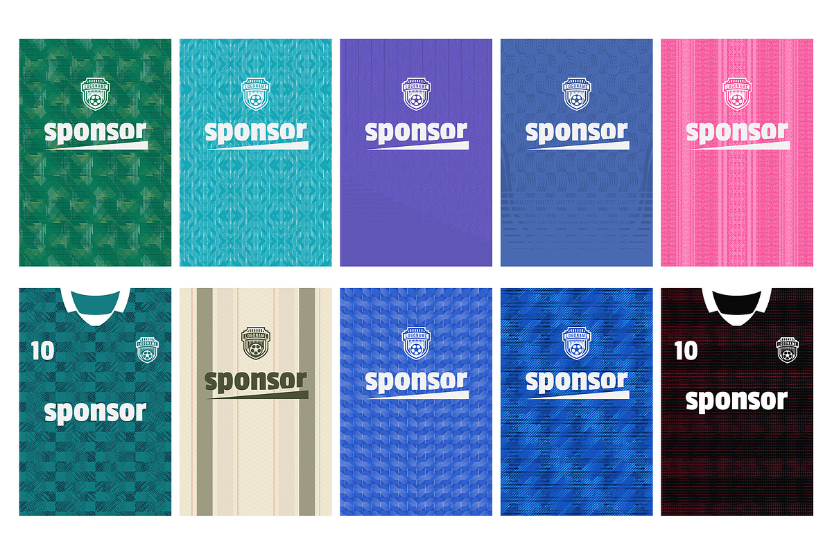 Bundles Sport Jersey Pattern Design, a Pattern Graphic by Evloxx Studio (Photo 7 of 11)