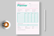 Fitness Planner for Daily Workout, a Stationery Template by ContestDesign (Thumbnail 1 of 3)