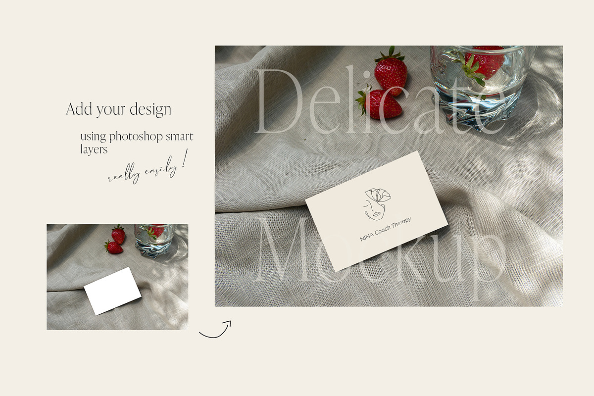 Sunny Mockup Business Card - 9, a Print Template by Delicate Mockup (Photo 2 of 2)