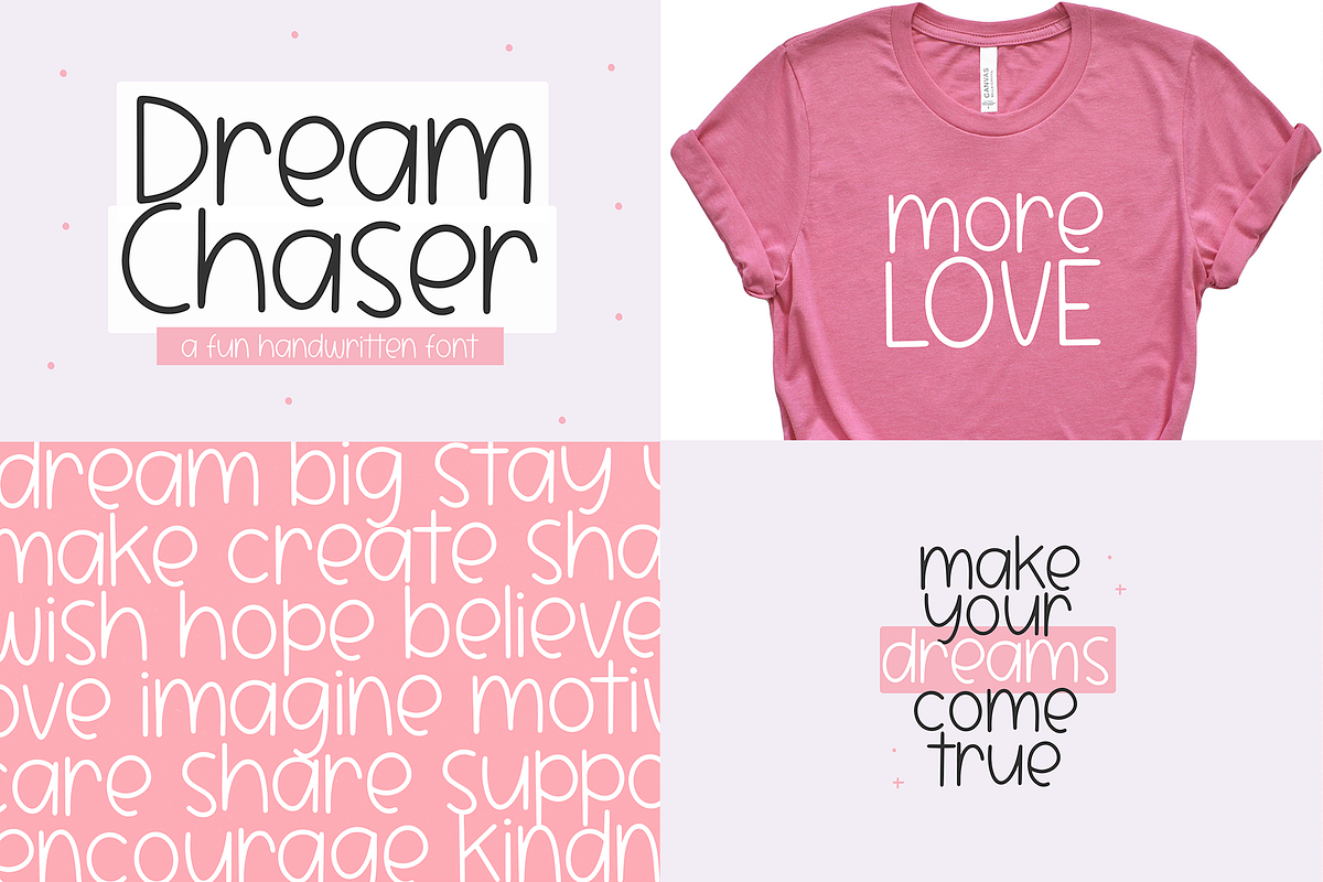 Cute Handwritten Font Bundle, a Script Font by KA Designs (Photo 13 of 14)