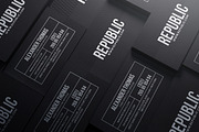Modern Black Business Card, a Business Card Template by Marvel (Thumbnail 3 of 5)