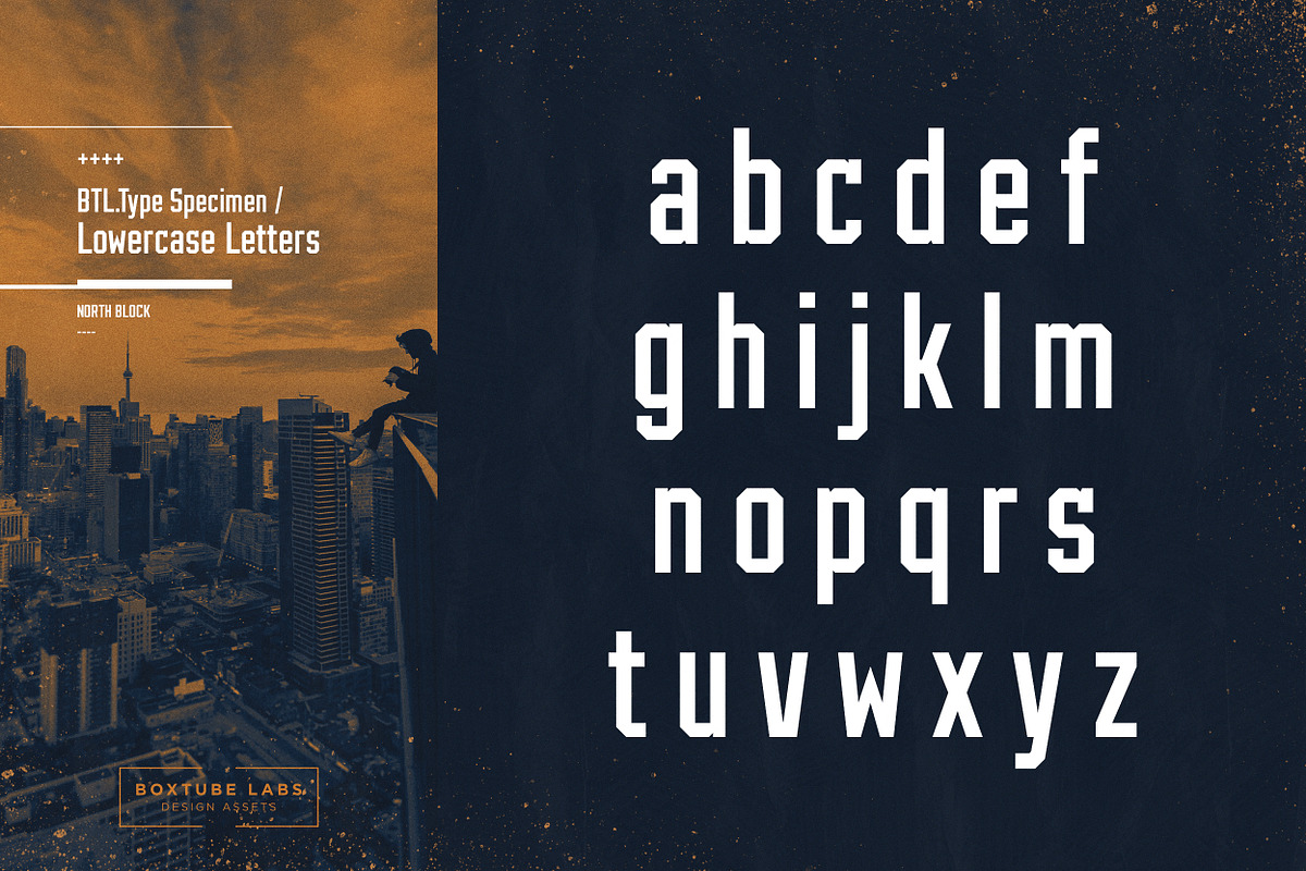 North Block - Display Font preview 3