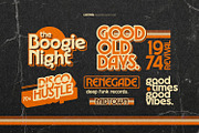 Castrell - 70s Retro Exotic Font, a Sans Serif Font by ikiiko (Thumbnail 5 of 7)