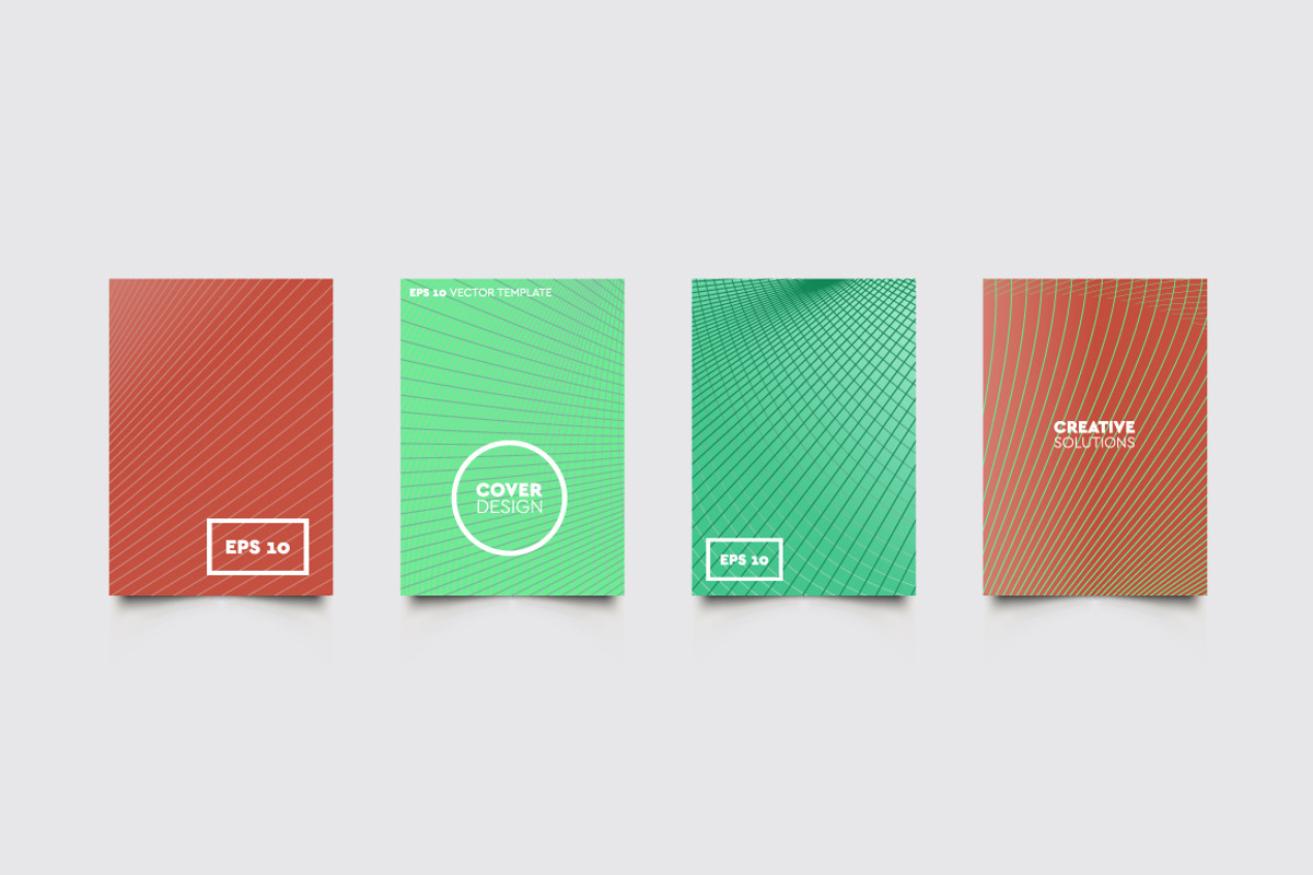 Cover Vector Patterns #149, a Brochure Template by relineo.vectors
