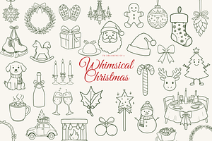 Whimsical Christmas Clipart