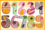 Fall Autumn-PNG fonts, a Symbol Font by It me digital art (Thumbnail 3 of 6)