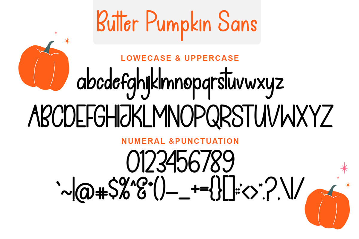 Butter Pumpkin Font Duo, a Script Font by Rotterlab Studio (Photo 7 of 7)