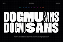 TBJ Dogmu Bold Power Sans Serif