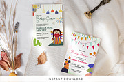 Mexican Baby Shower Invitation Temp, an Invitation Template by Snapybiz (Thumbnail 1 of 10)