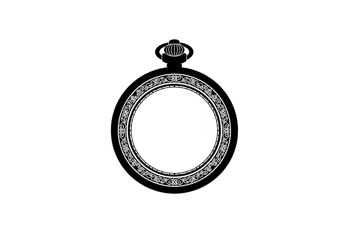 Vintage Pocket Watch SVG Bundle, an Illustration by yasushie (Photo 28 of 31)