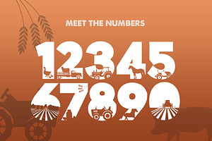 On The Farm Silhouette Font