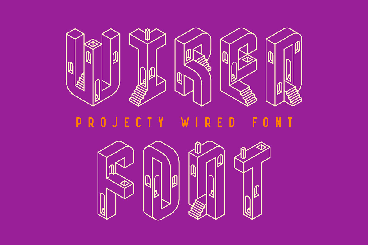 Projecty - Color Vector Font, a Symbol Font by Gleb Guralnyk (Photo 4 of 6)