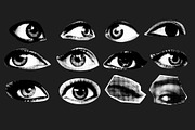 Halftone ellements for collage, an Object Graphic by Debar's Shop (Thumbnail 3 of 6)