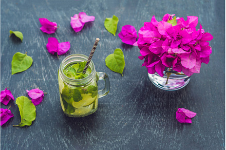 Spring purple flowers and spring, a Food & Drink Photo by Elizaveta Galitskaya