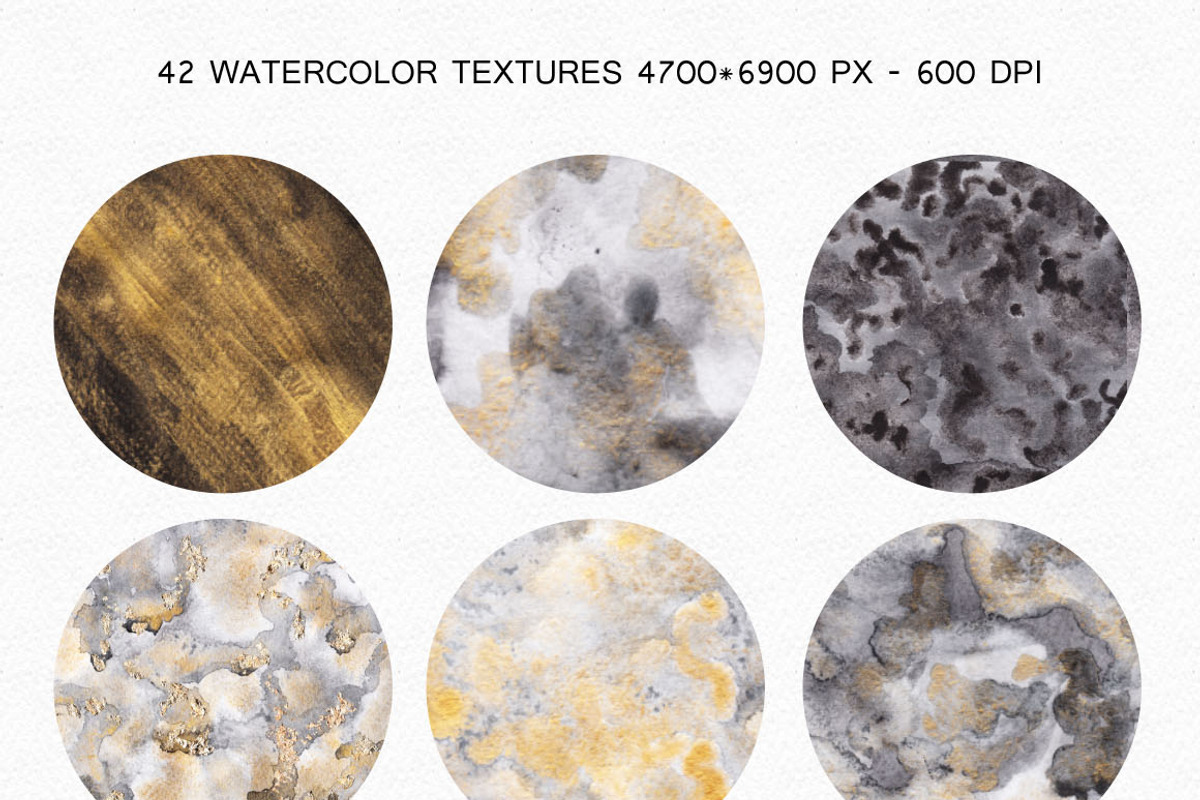 Watercolor glam textures, a Texture Graphic by Pink Ocean (Photo 5 of 10)