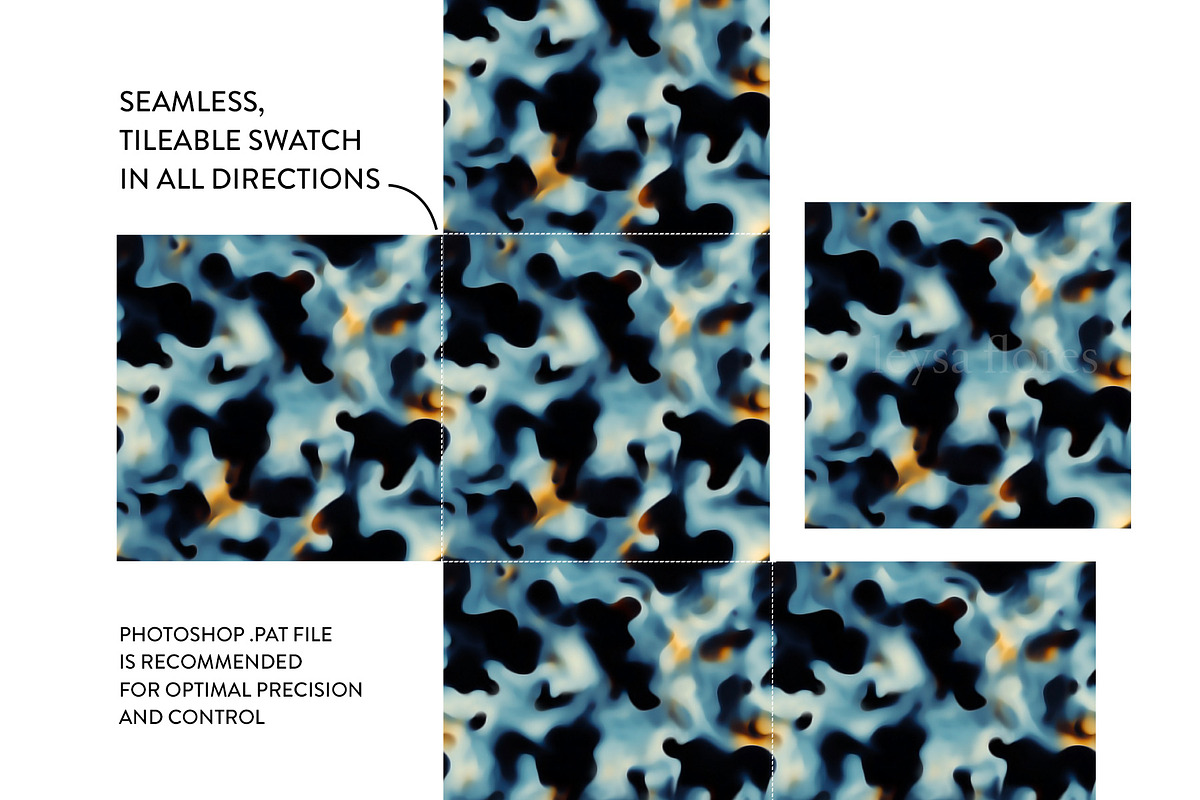 Bowerbird Tortoiseshell Pattern, a Pattern Graphic by Leysa Flores (Photo 3 of 11)
