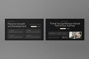 Gray Company Profile Google Slide, a Presentation Template by graphicook (Thumbnail 8 of 8)