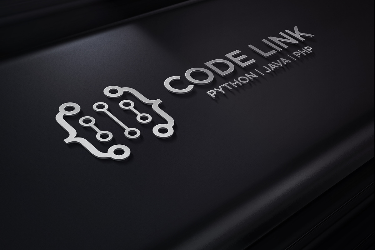 Code Link Logo, a Branding & Logo Template by M9 Design (Photo 7 of 7)