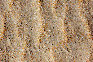 Waves on the surface of the sand, an Abstract Photo by Schreibikus