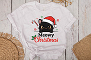 Meowy Christmas Png, Christmas Cat P, an Illustration by DreamPrint404 (Thumbnail 4 of 7)