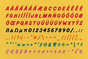 Pintazo Display Typeface, a Handwritten Font by benharman (Thumbnail 3 of 5)