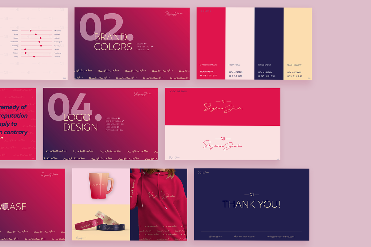 Essential Brand Styleguide Template, a Presentation Template by byalikhan (Photo 9 of 10)