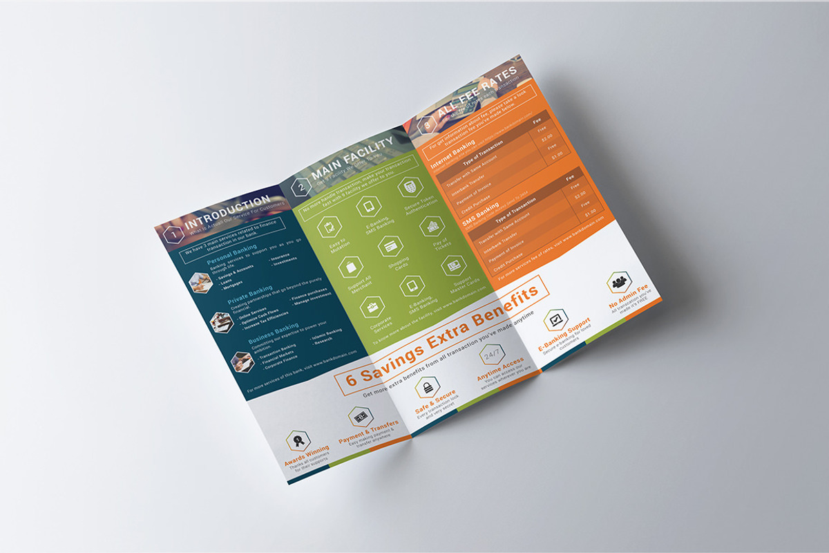 Financial Service & Banking Brochure, a Brochure Template by Affantjie Photowork (Photo 2 of 5)