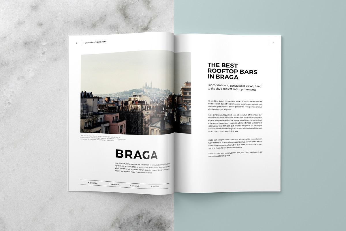 Brochure / Magazine Mockups, a Print Template by Craftmaster (Photo 4 of 10)